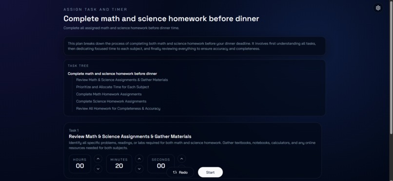 Dedicora - Focus, Timing, and Productivity Flow – screenshot 3