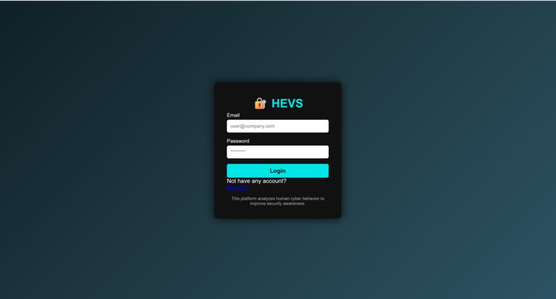 Human Error Vulnerability Scanner (HEVS) – screenshot 6