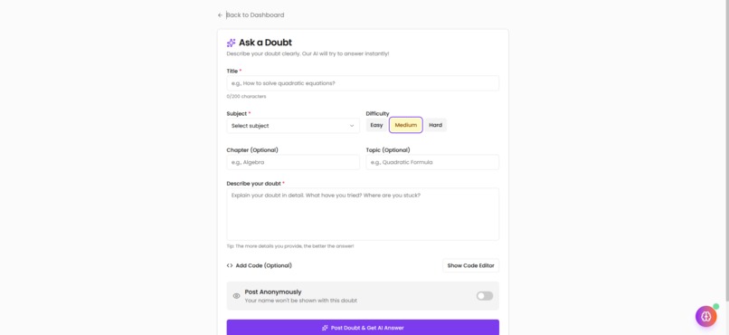 DoubtsLive – screenshot 2