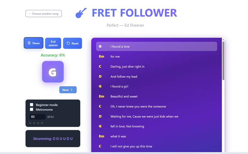 Fret Follower – screenshot 4