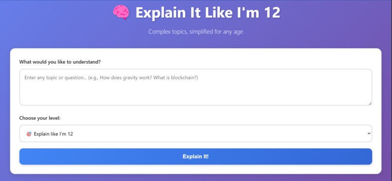 ExplainIt – screenshot 1