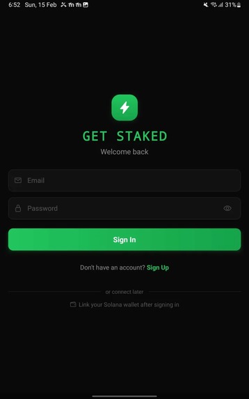 GetStaked – screenshot 5