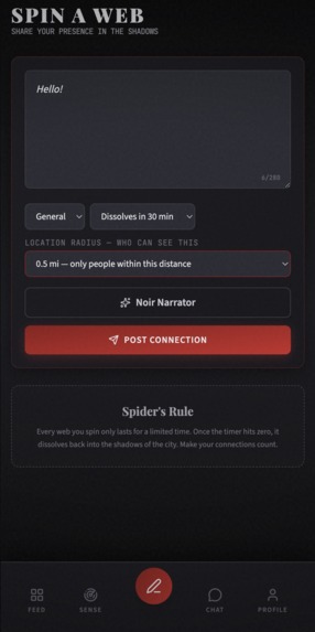 spidey-social – screenshot 1
