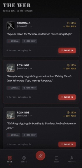 spidey-social – screenshot 2