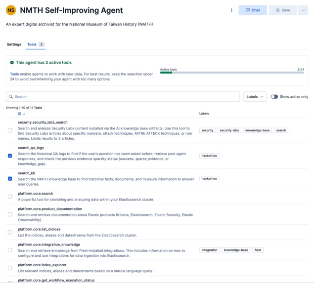 SLEUTH-Archivist: A Self-Improving Agentic RAG for NMTH – screenshot 5