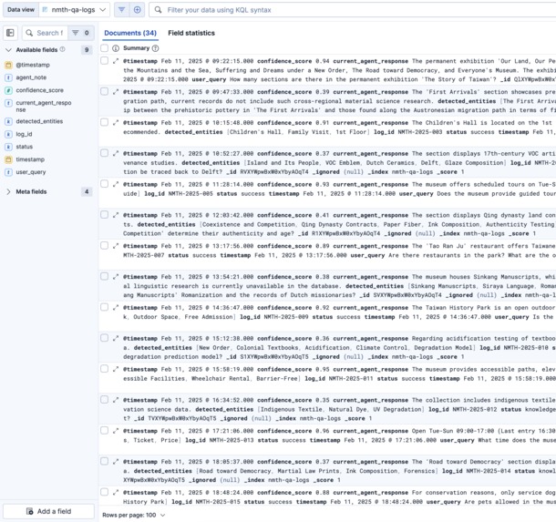 SLEUTH-Archivist: A Self-Improving Agentic RAG for NMTH – screenshot 4