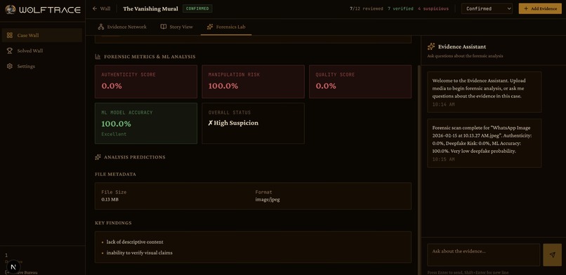 WolfTrace - A Campus Incident Workspace – screenshot 10
