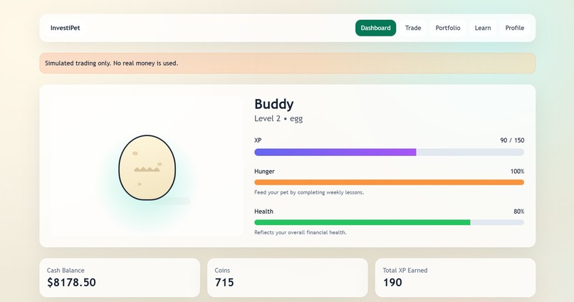 InvestiPet – screenshot 2