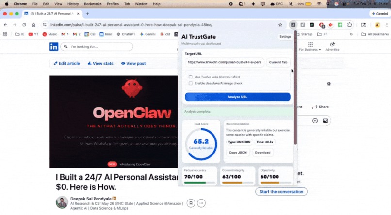 AI TrustGate – screenshot 1