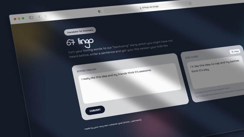 67 lingo – screenshot 1