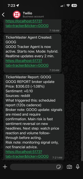 TickerMaster – screenshot 4