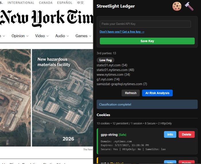 Streetlight Ledger – screenshot 1