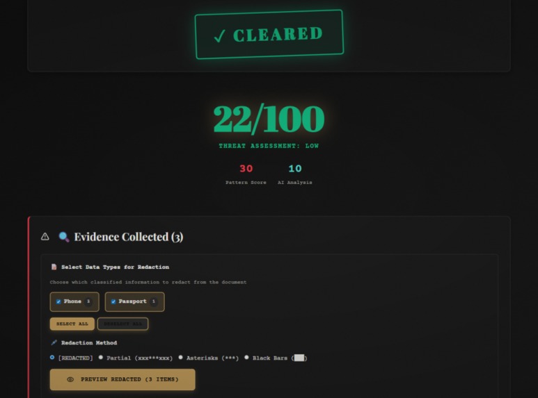 WUFScan – screenshot 4