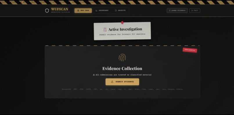 WUFScan – screenshot 3