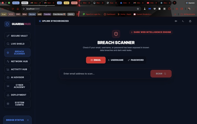 GUARDIAPASS – screenshot 3
