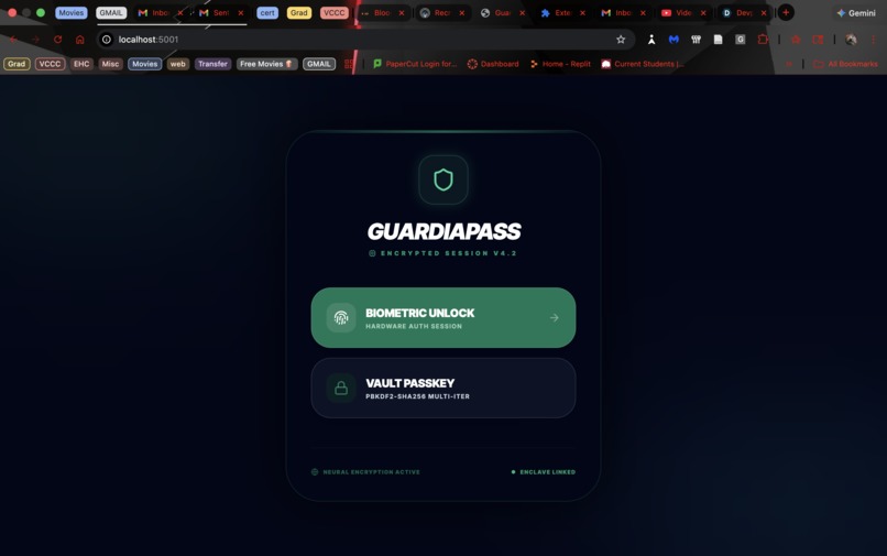 GUARDIAPASS – screenshot 6