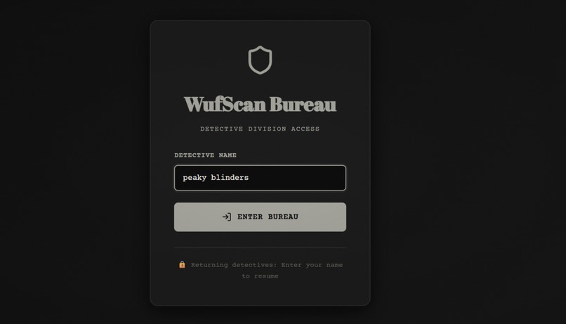 WUFScan – screenshot 9