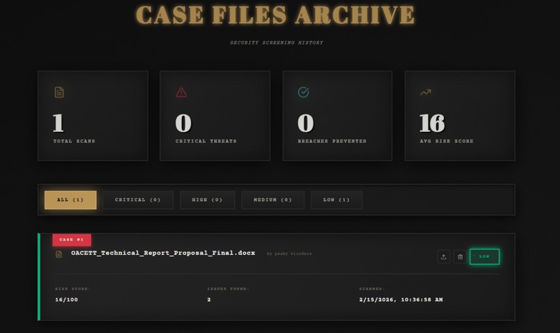 WUFScan – screenshot 15