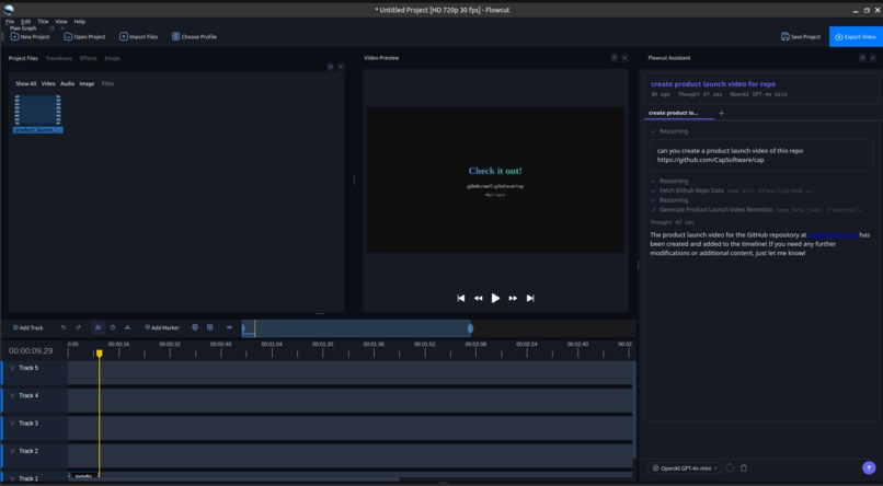 Flowcut – screenshot 1