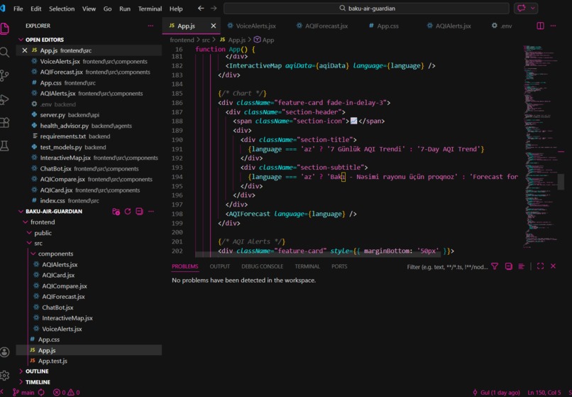 Baku Air Guardian - Gemini Vision AQI Analyzer – screenshot 1