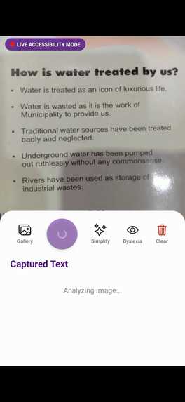Live-Learn Assist: AR Accessibility for Smart Learning – screenshot 2