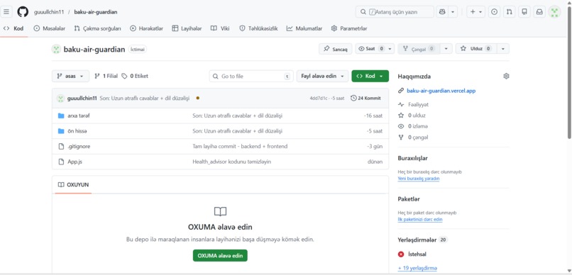 Baku Air Guardian - Gemini Vision AQI Analyzer – screenshot 3