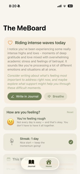MeBoard – screenshot 1