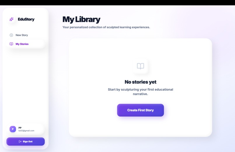 EduStory — Story-Driven Learning – screenshot 3