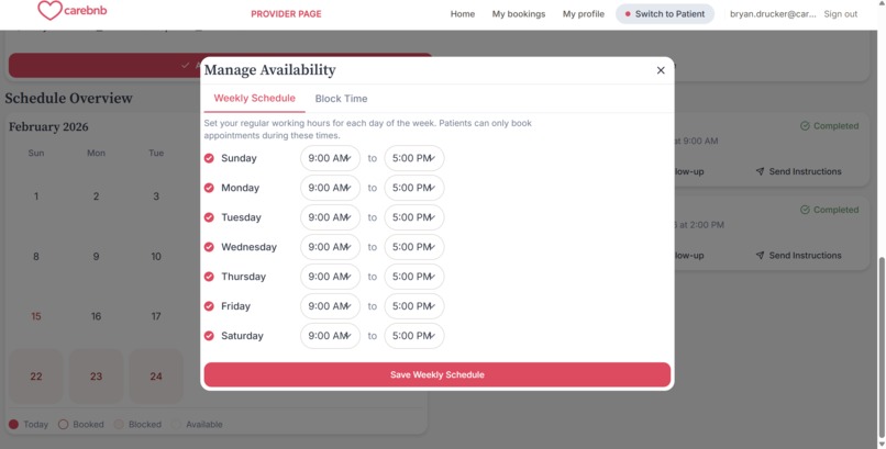 Carebnb – screenshot 6