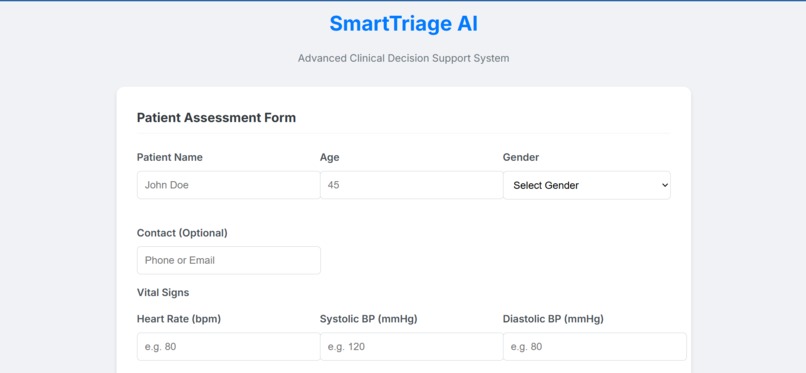 SmartTriage AI – screenshot 1