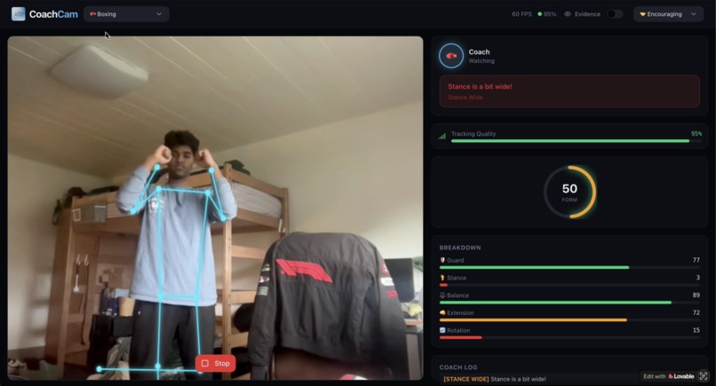 CoachCam – screenshot 1