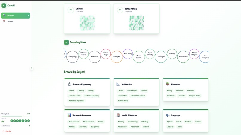 CoursAI – screenshot 4