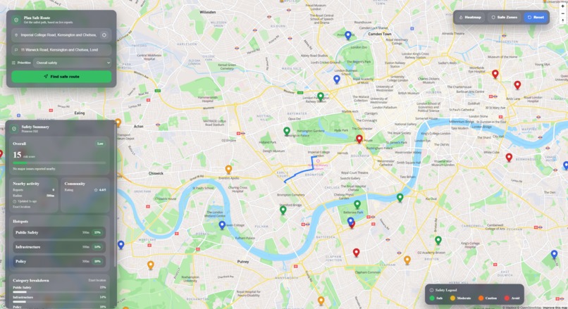 StreetSense – screenshot 5