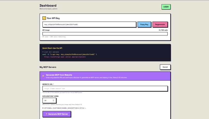 MCP-Forge – screenshot 5