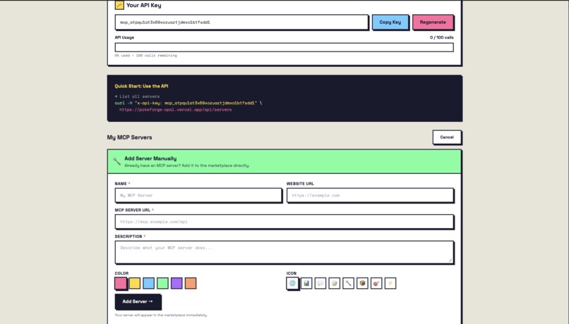 MCP-Forge – screenshot 7