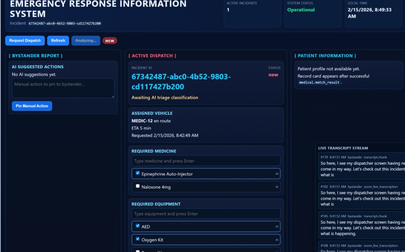 EMResponse – screenshot 1