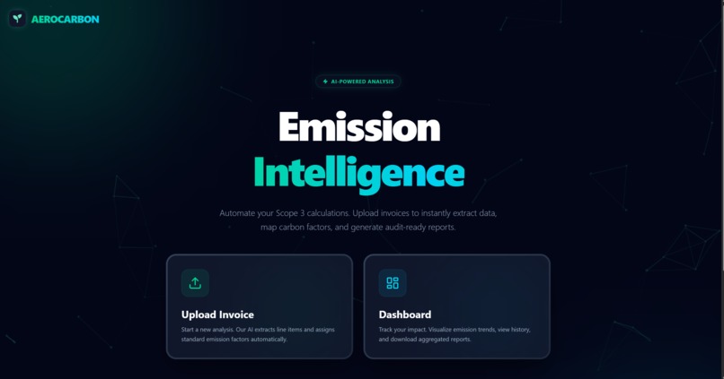 AeroCarbon - Scope3 Emissions Tracker – screenshot 3