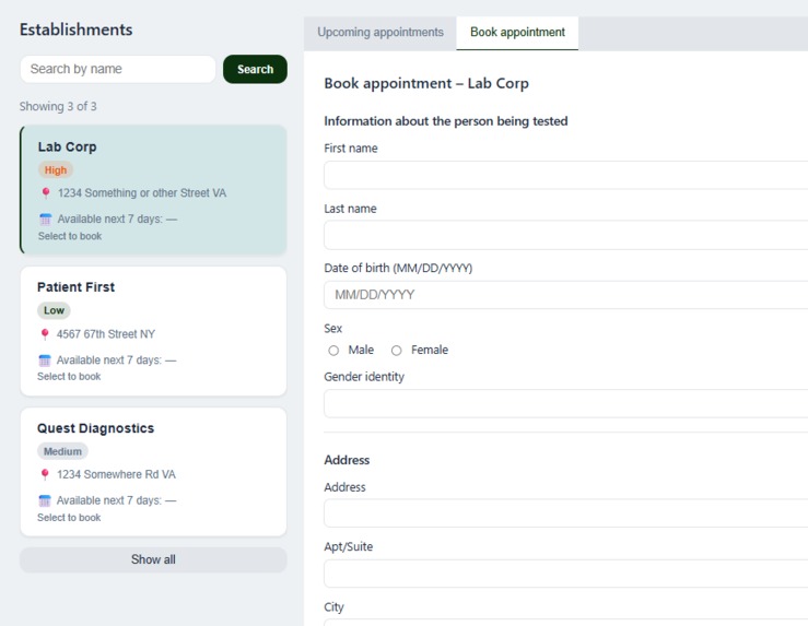 Centralized Medical System – screenshot 3
