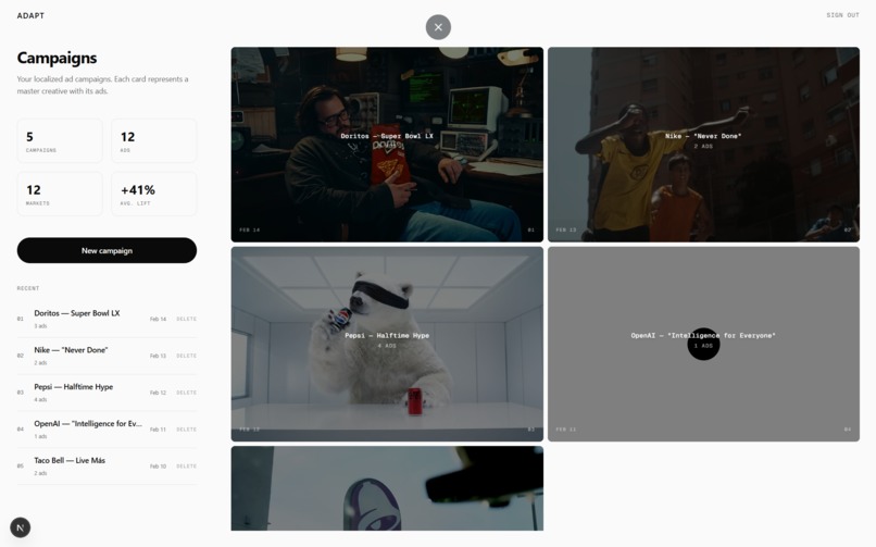 ADapt – screenshot 1