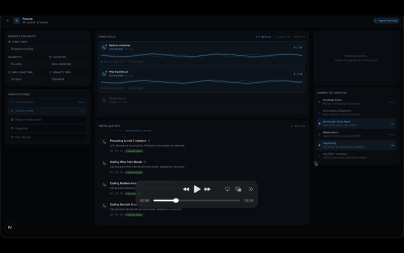 Procure – screenshot 3