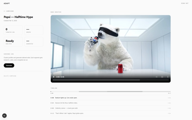 ADapt – screenshot 2