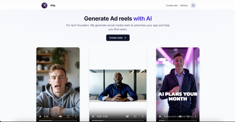 Klip AI – screenshot 2