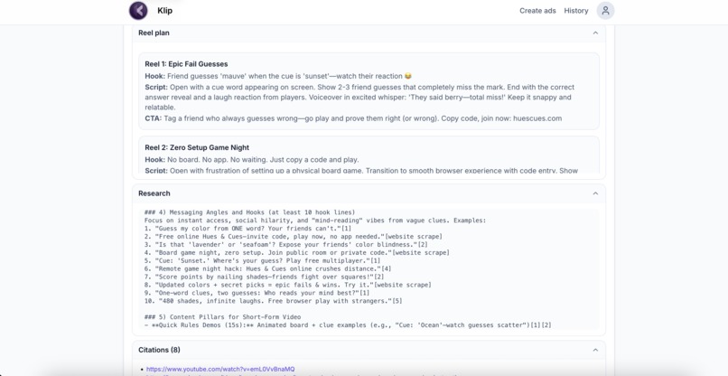 Klip AI – screenshot 3