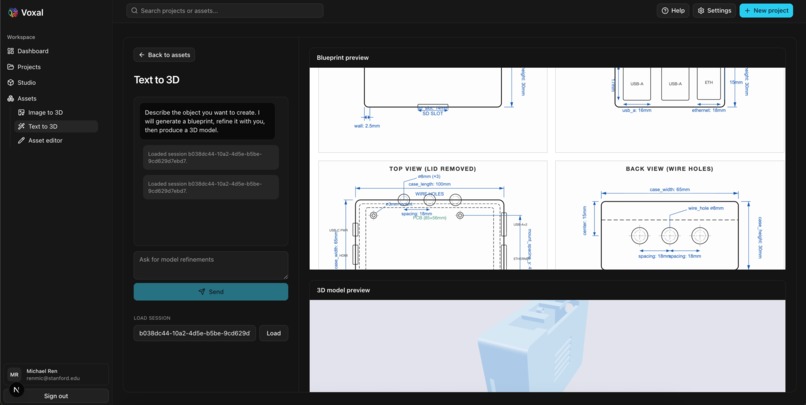 Voxal CAD – screenshot 3