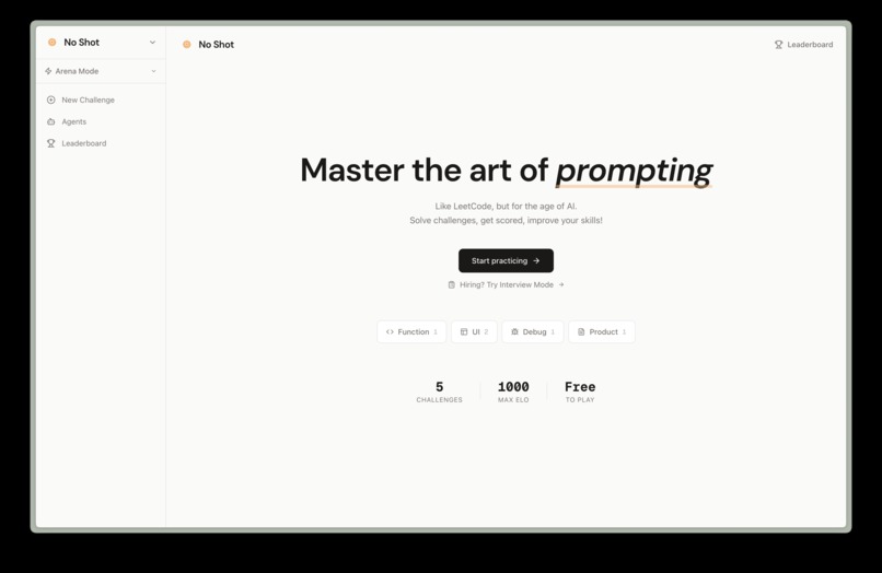 NoShot (You're Still Leetcoding) – screenshot 1