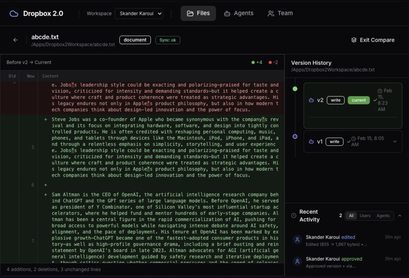 AgentRewind – screenshot 1
