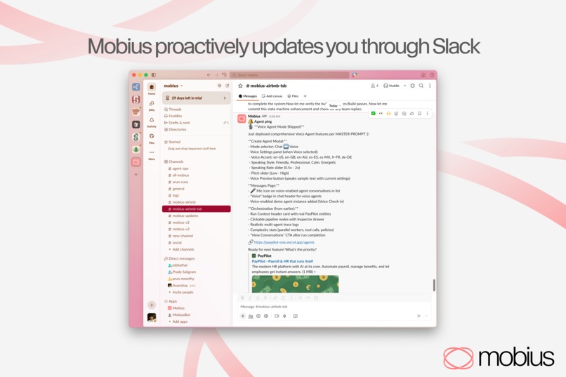 Mobius: the first AI Agent to build a billion dollar company – screenshot 3