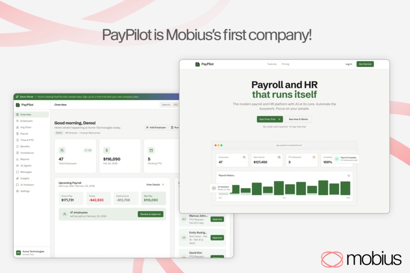 Mobius: the first AI Agent to build a billion dollar company – screenshot 4