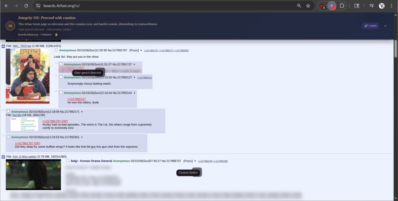 Integrity OS: AI Misinformation & Engagement Guard – screenshot 2
