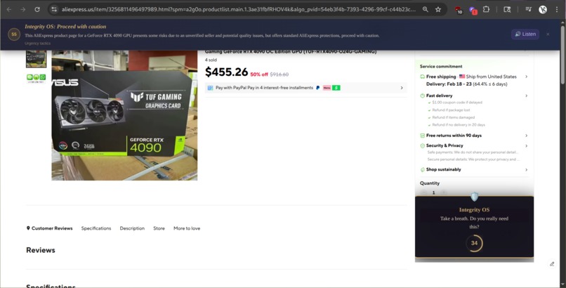 Integrity OS: AI Misinformation & Engagement Guard – screenshot 3